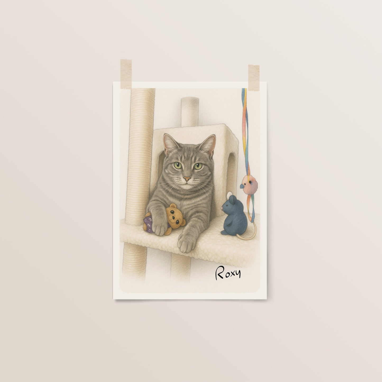 Custom Pet Portrait | Personalised Print