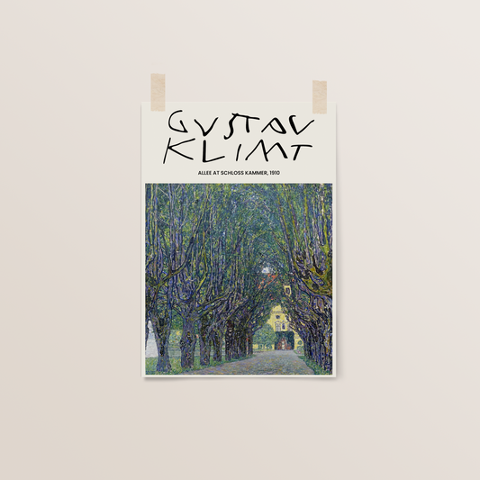 Allee at Schloss Kammer | Gustav Klimt Exhibition