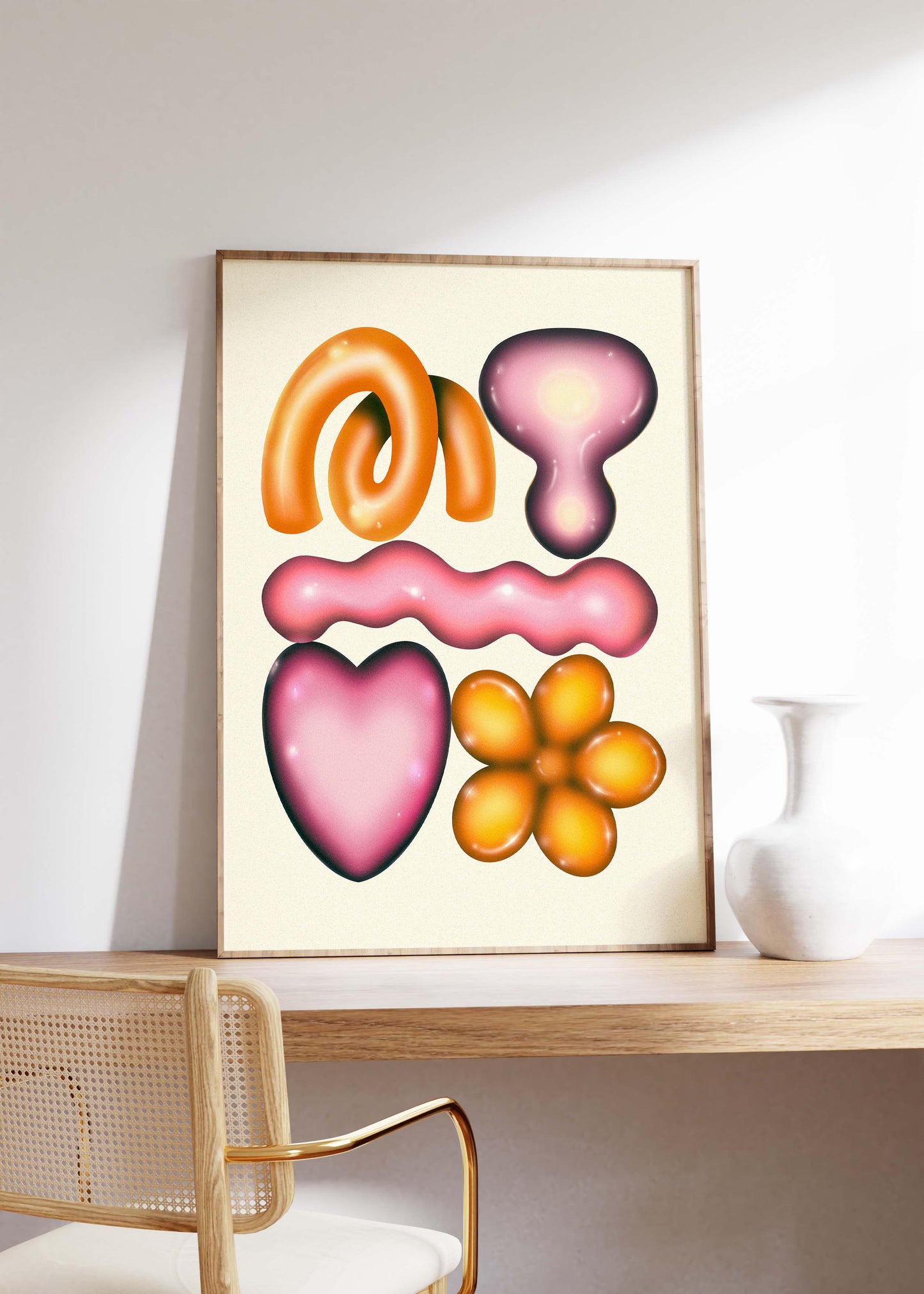 Psychedelic Shapes | Postmodern Art Collection