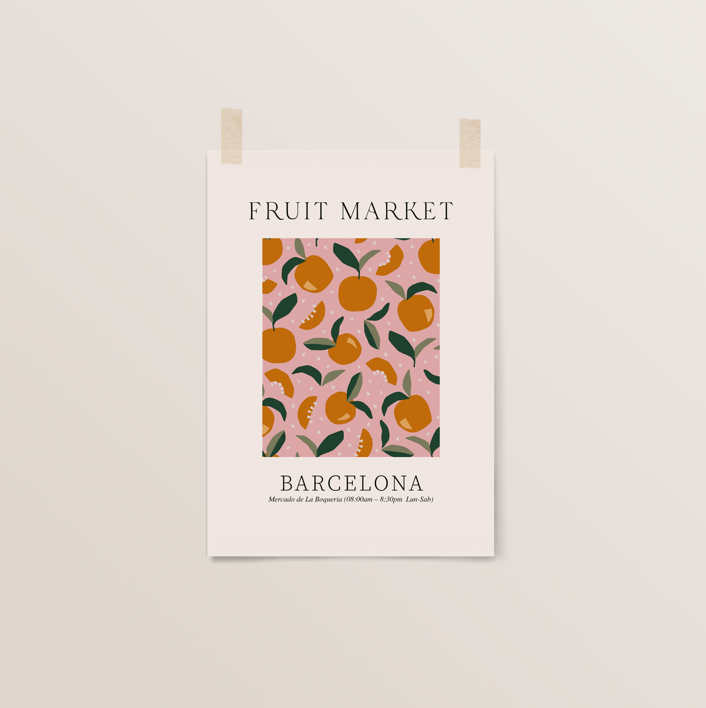 Fruit Market: Oranges | Barcelona