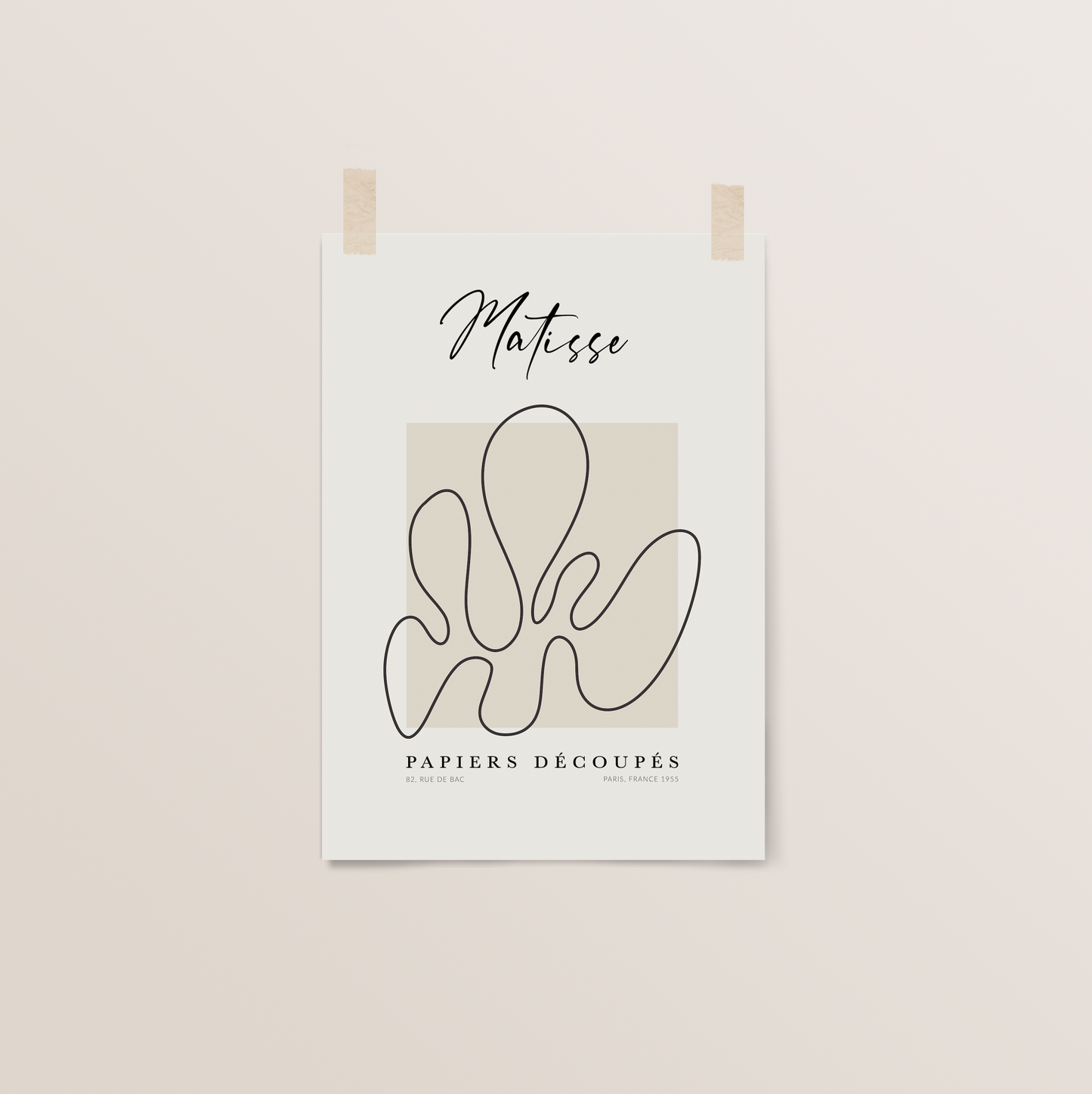 Papiers Decoupes (Neutral) | Henri Matisse