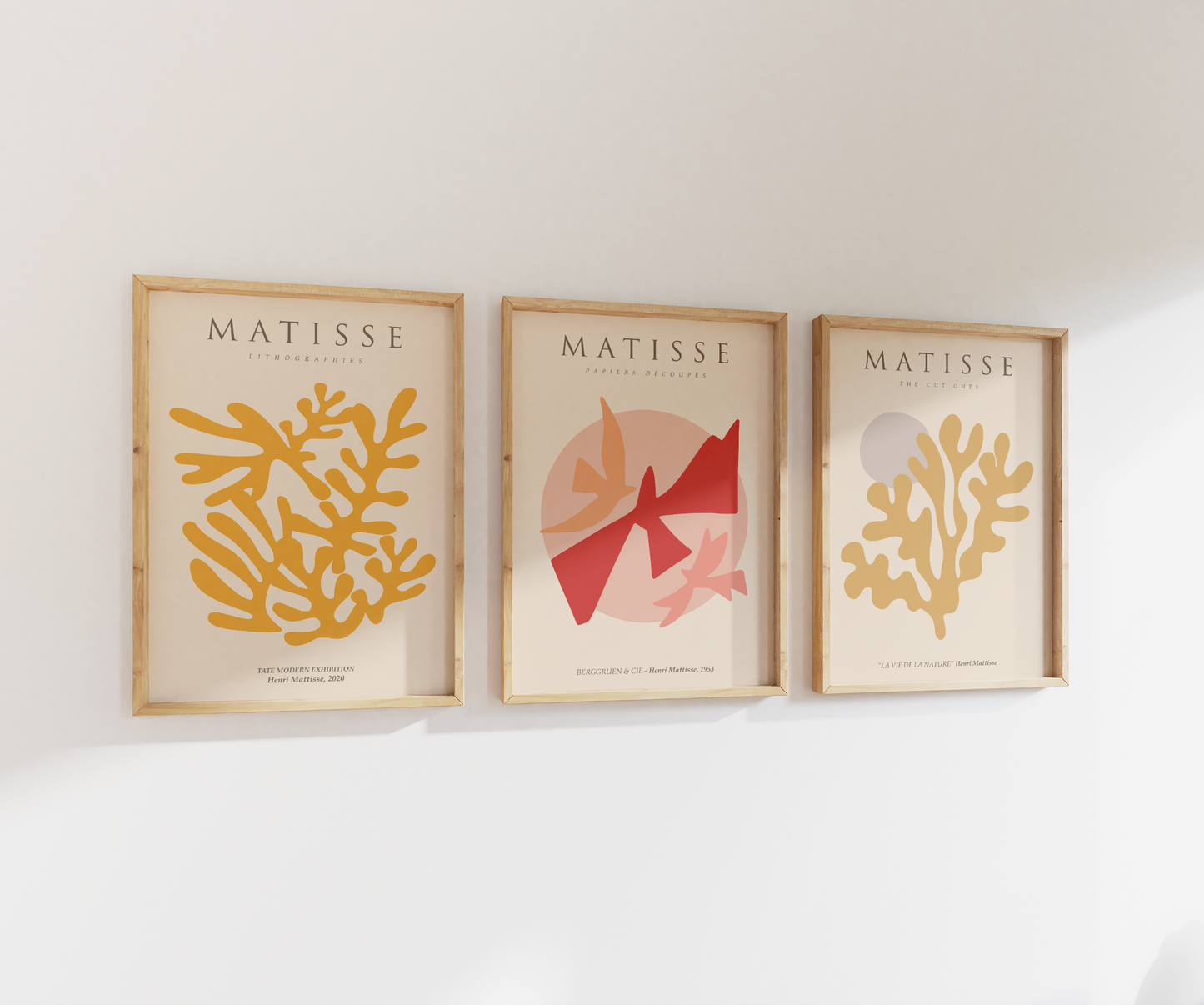 Henri Matisse: Papiers Découpés | Gallery Wall | Set of 3