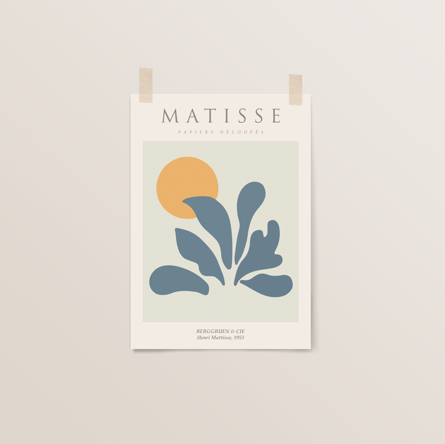 Coral & Sun Galerie Berggruen & Cie | Henri Matisse