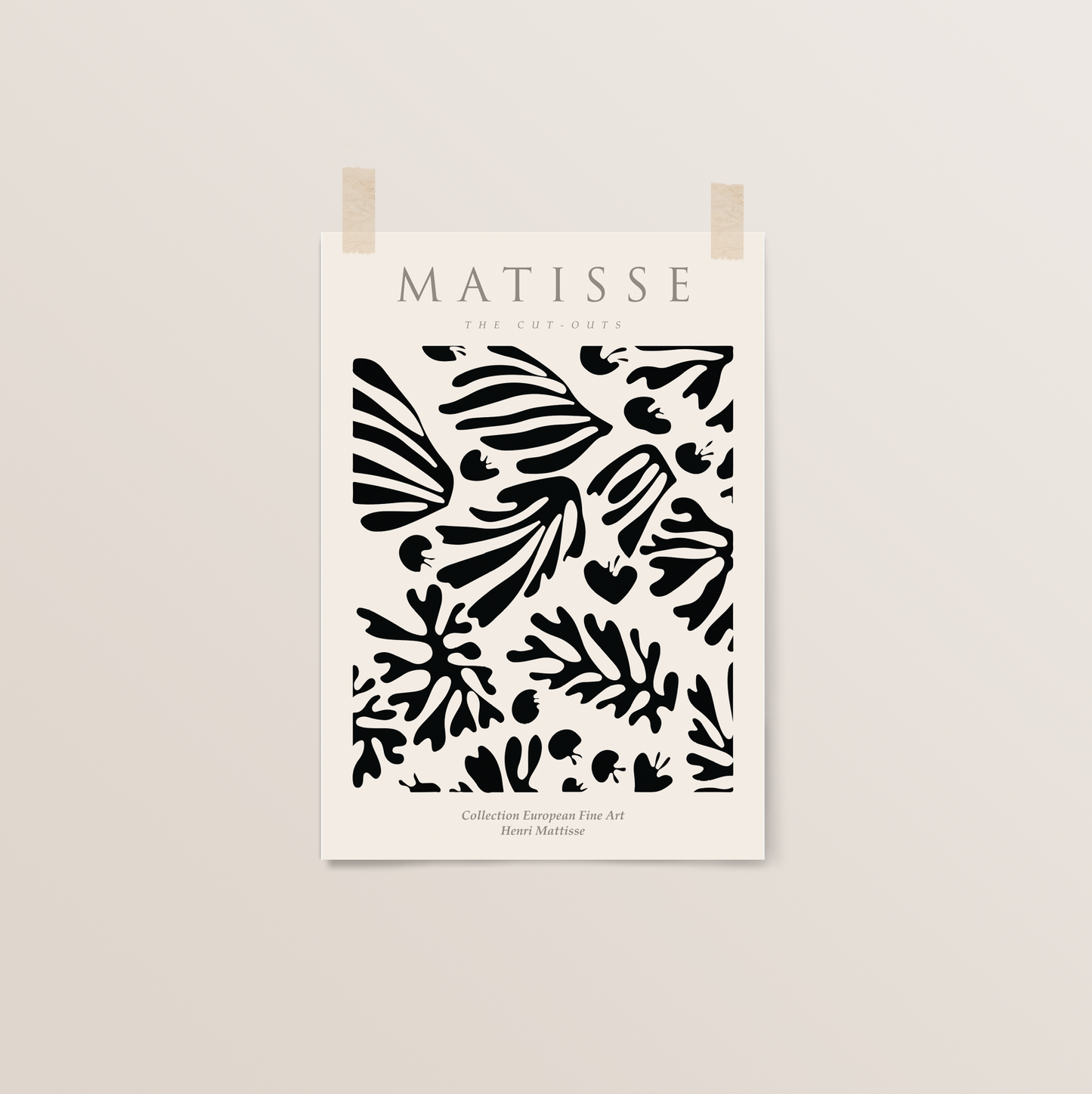 Black Cut-Outs | Henri Matisse