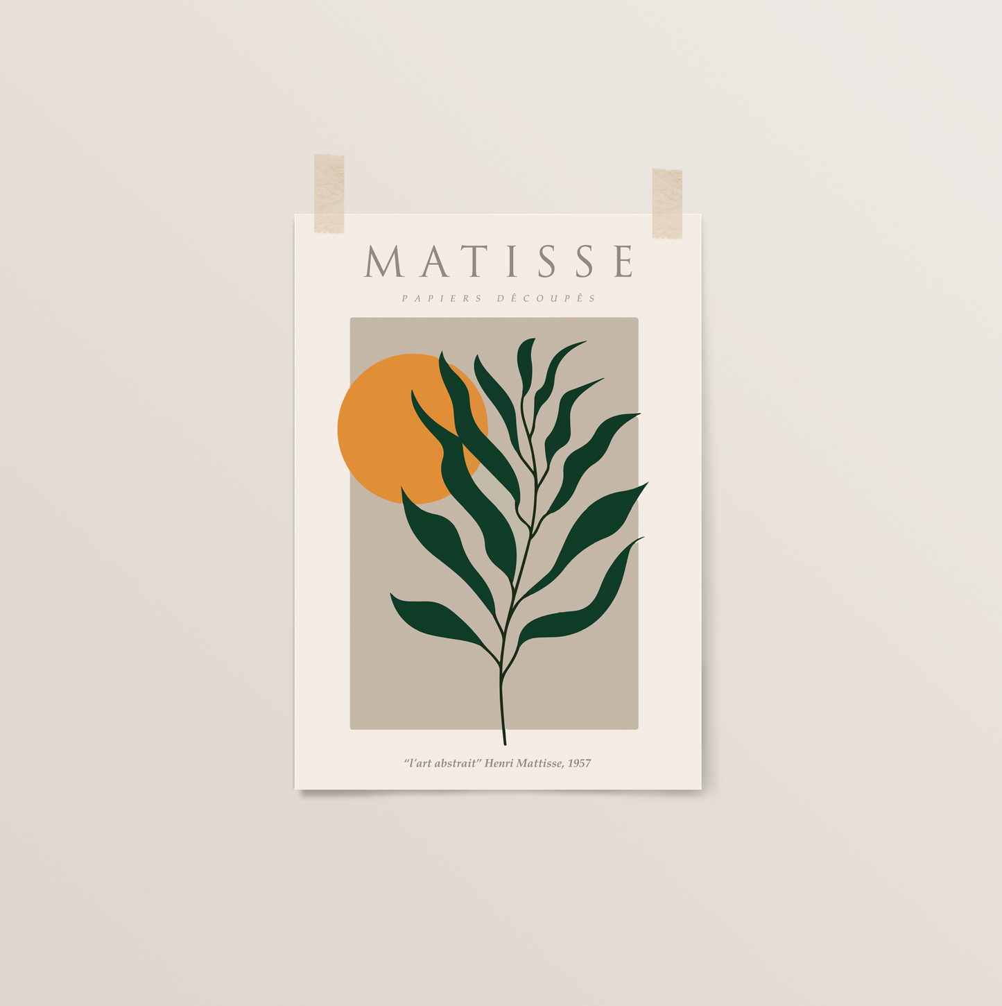 L'art abstrait | Henri Matisse