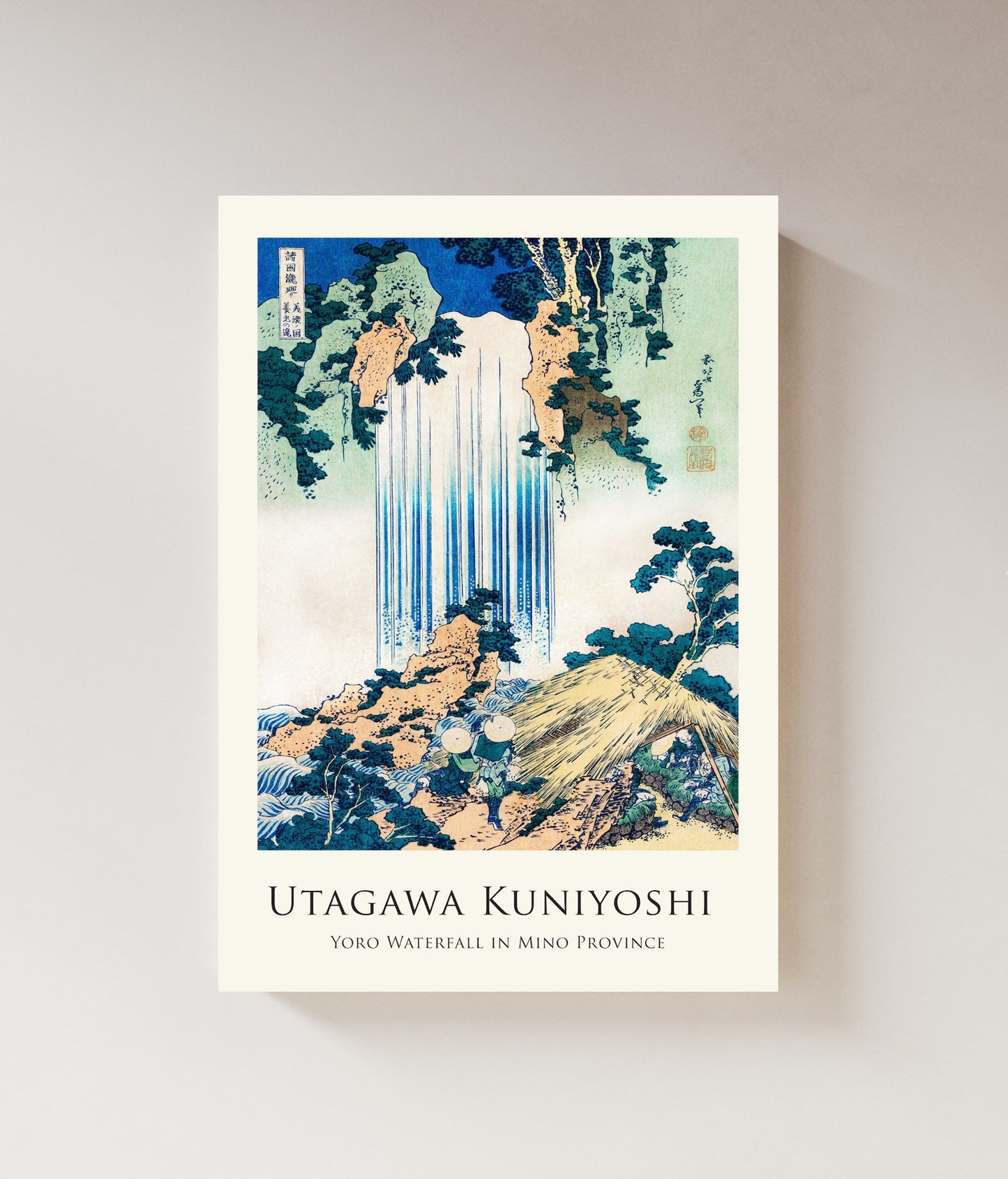 Yoro Waterfall | Utagawa Kuniyoshi | Japanese Wall Art