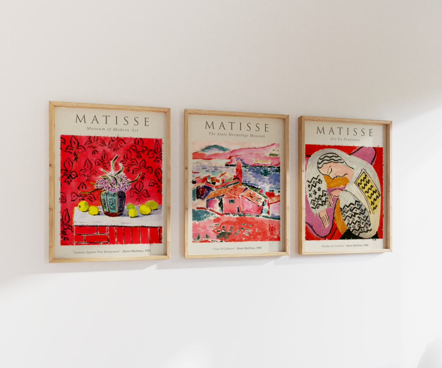 Henri Matisse Print Set | Gallery Wall | Set of 3