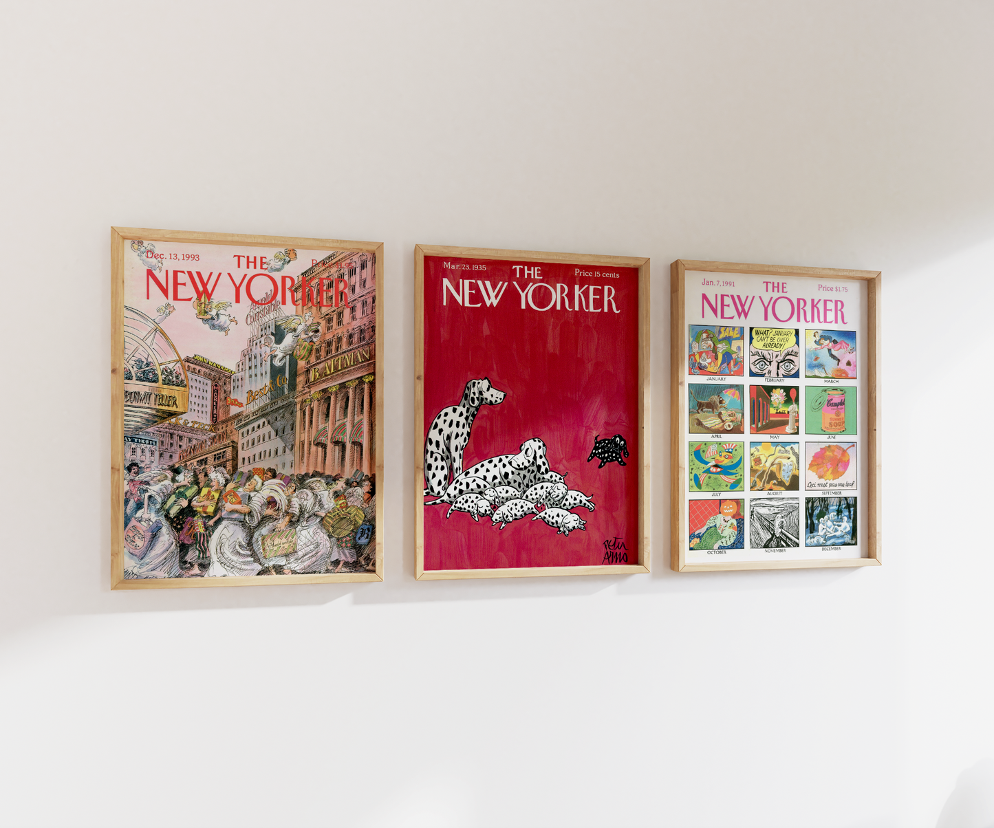 The New Yorker | Gallery Wall | Set of 3