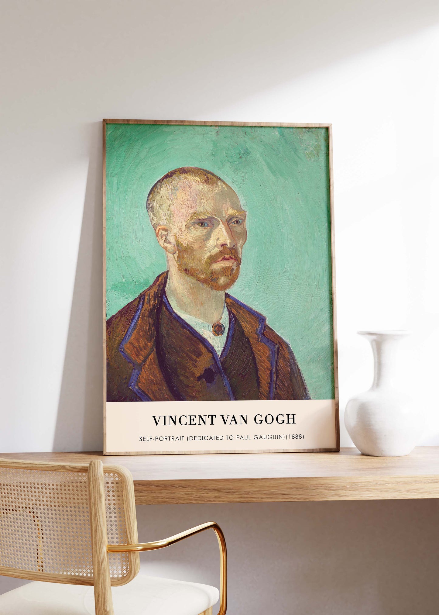 Self-Portrait (Dedicated to Paul Gauguin) | Vincent Van Gogh