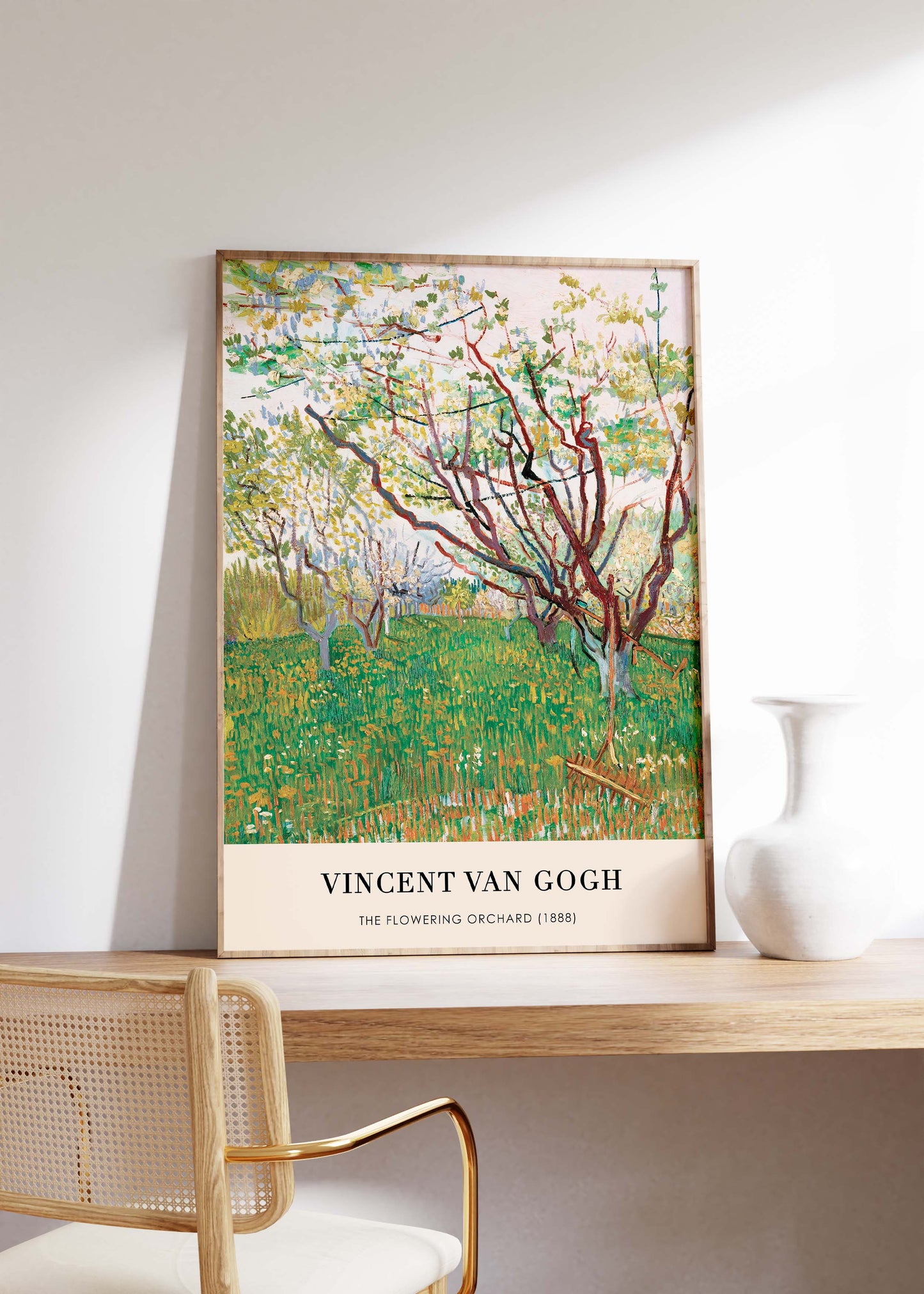 The Flowering Orchard (1888) | Vincent Van Gogh