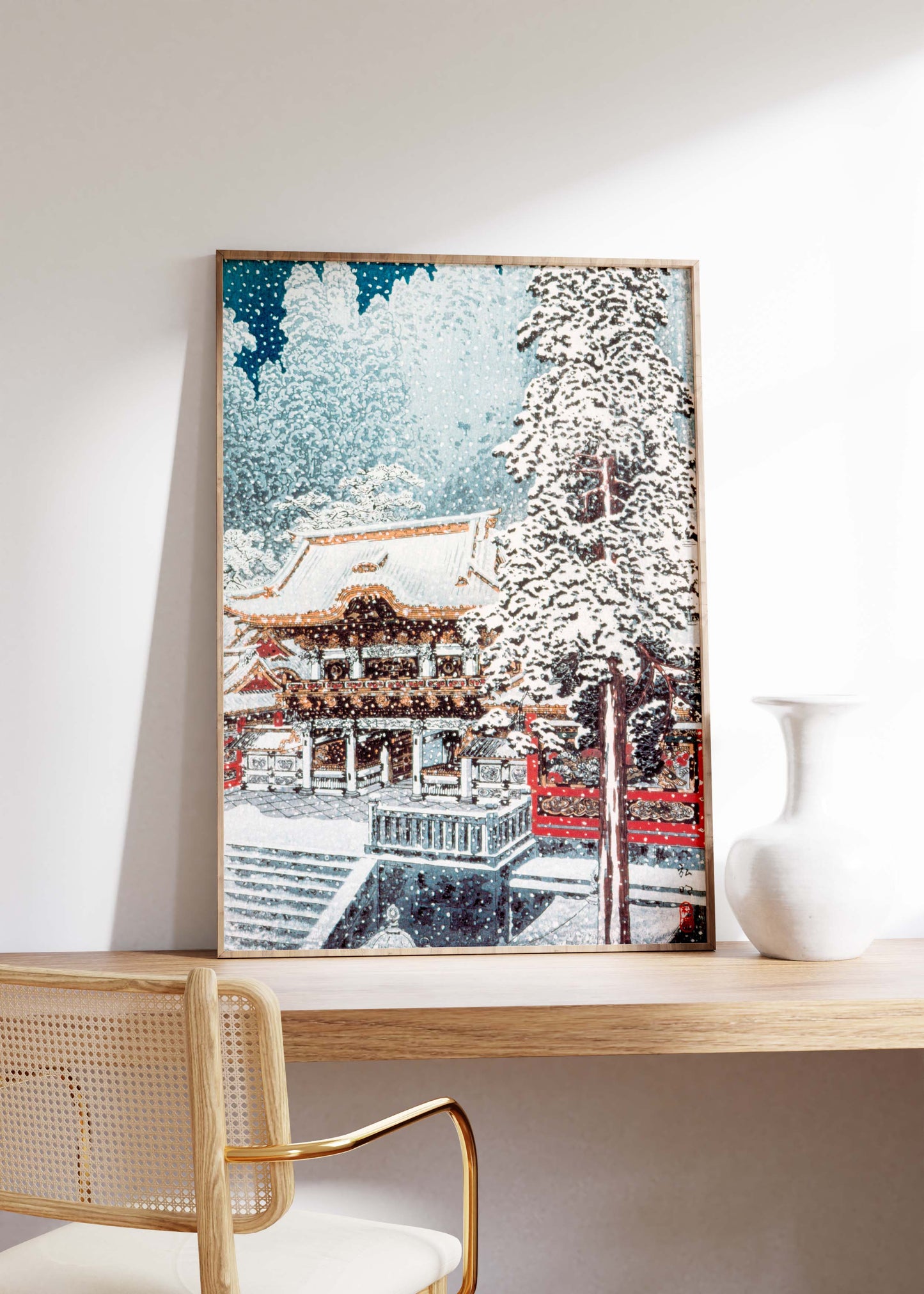 The Yōmei Gate at Nikkō (ca.1929–1932) | Hiroaki Takahashi | Japanese Wall Art
