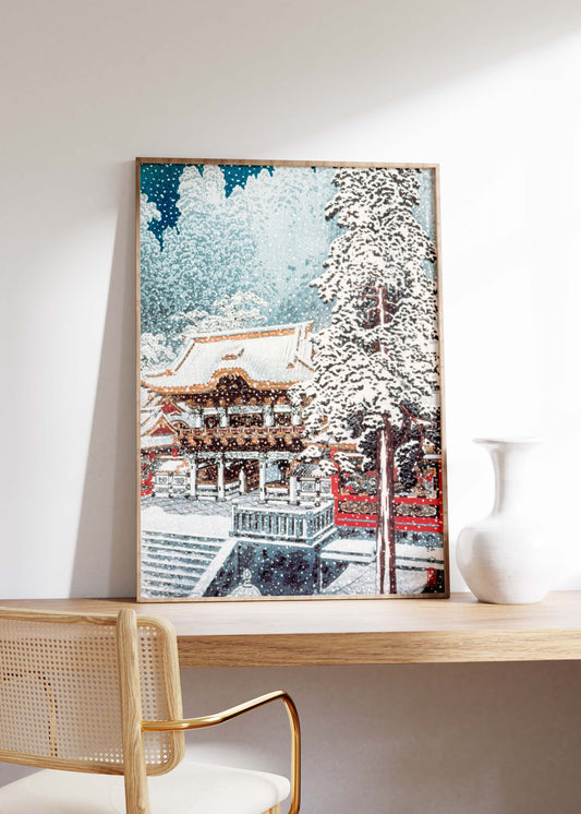 The Yōmei Gate at Nikkō (ca.1929–1932) | Hiroaki Takahashi | Japanese Wall Art