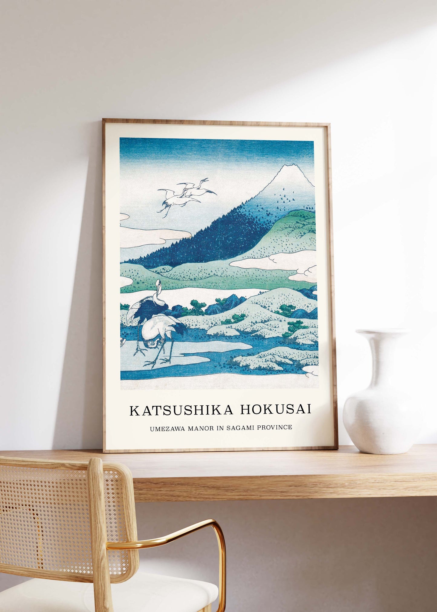 Umezawa Manor in Sagami Province | Katsushika Hokusai | Japanese Wall Art