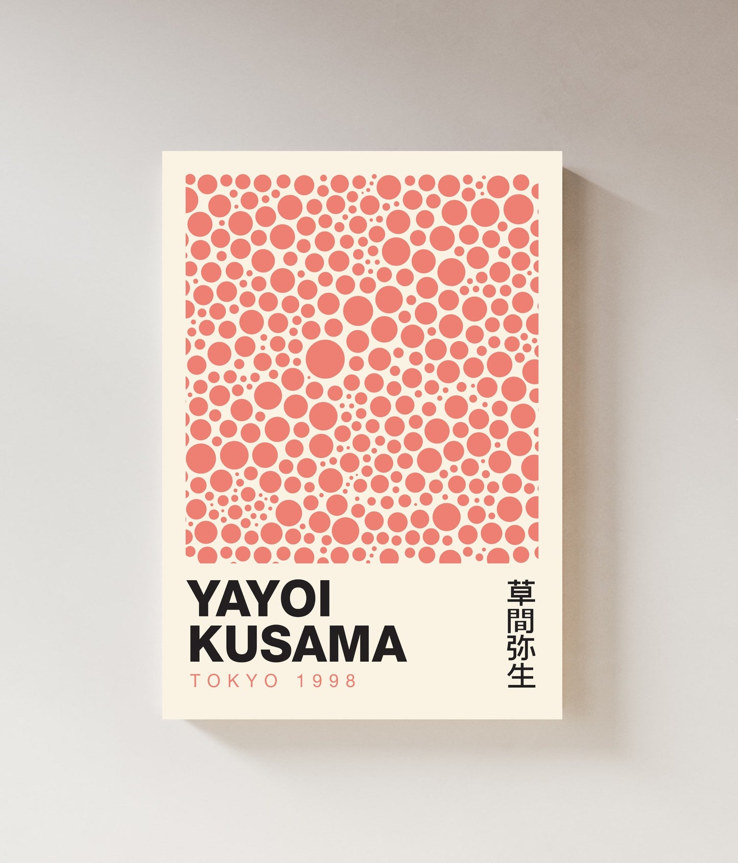 Yayoi Kusama Exhibition | Red Dots Tokyo 1998 Print
