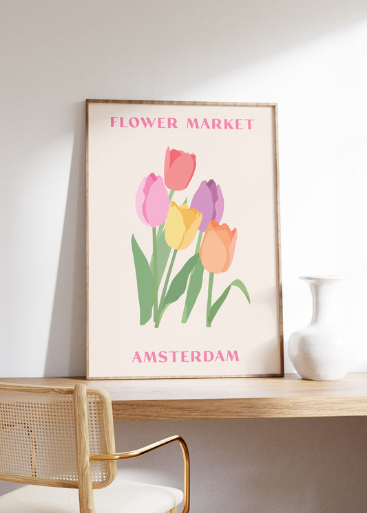 Pastel Flower Market | Amsterdam