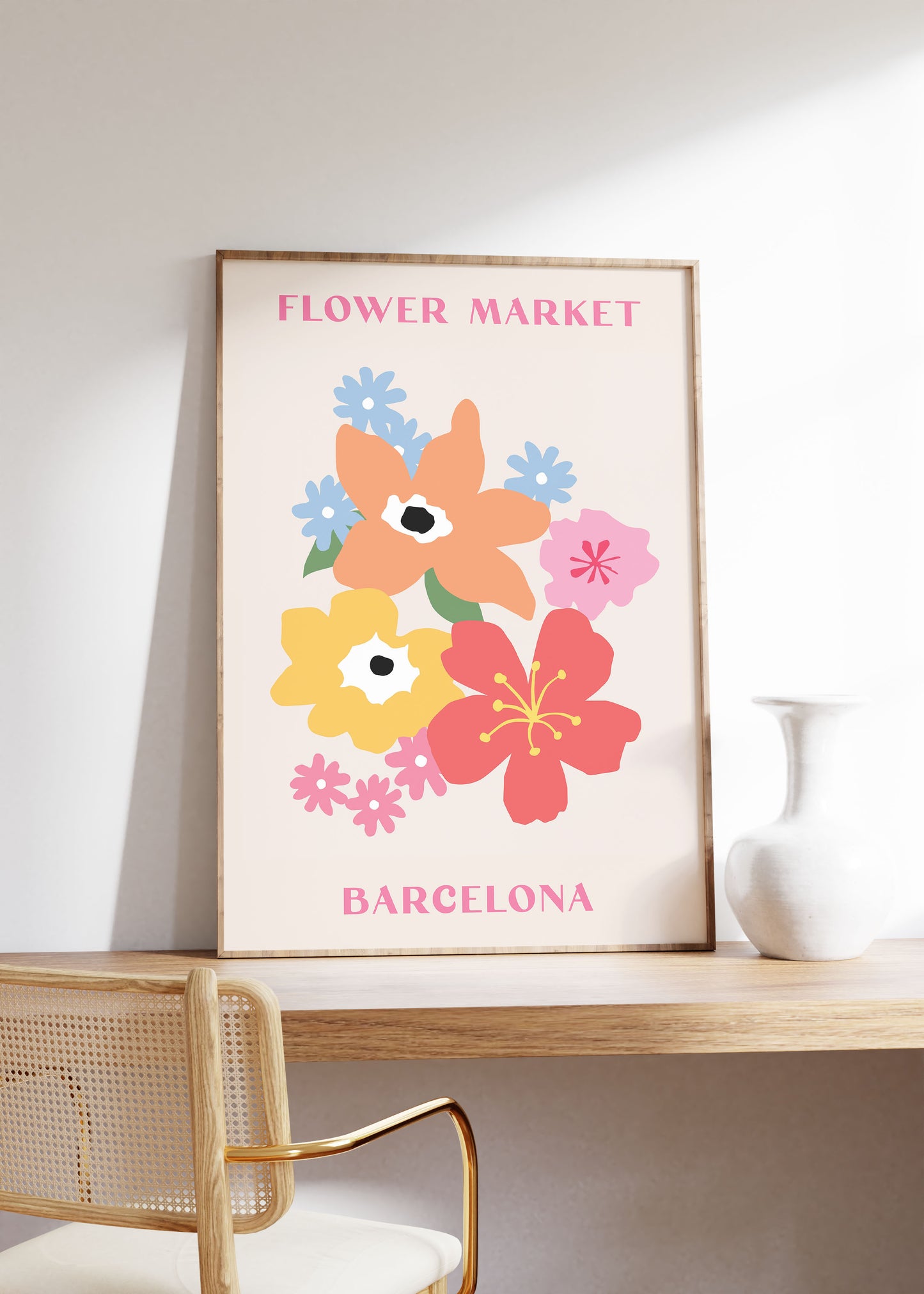 Pastel Flower Market | Barcelona