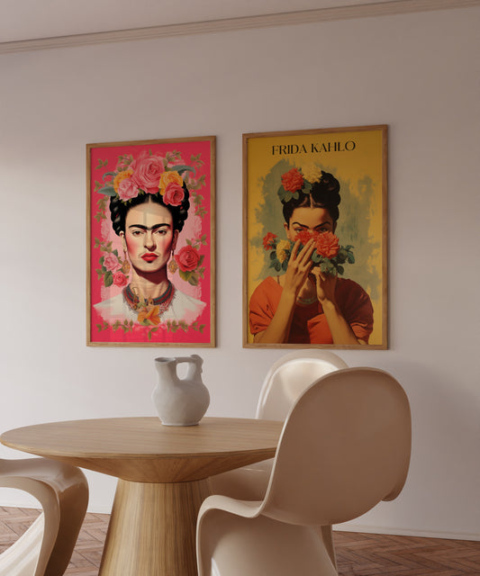 Frida Kahlo Prints | Gallery Wall | Set of 2