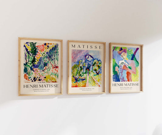 Henri Matisse Landscape Print Set | Gallery Wall | Set of 3