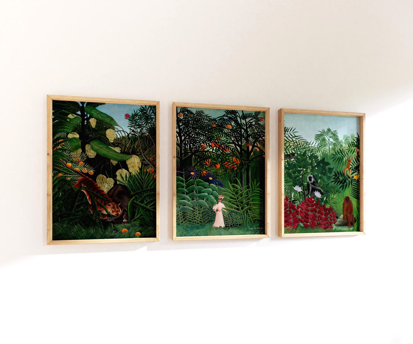 Henri Rousseau Print Bundle | Gallery Wall | Set of 3