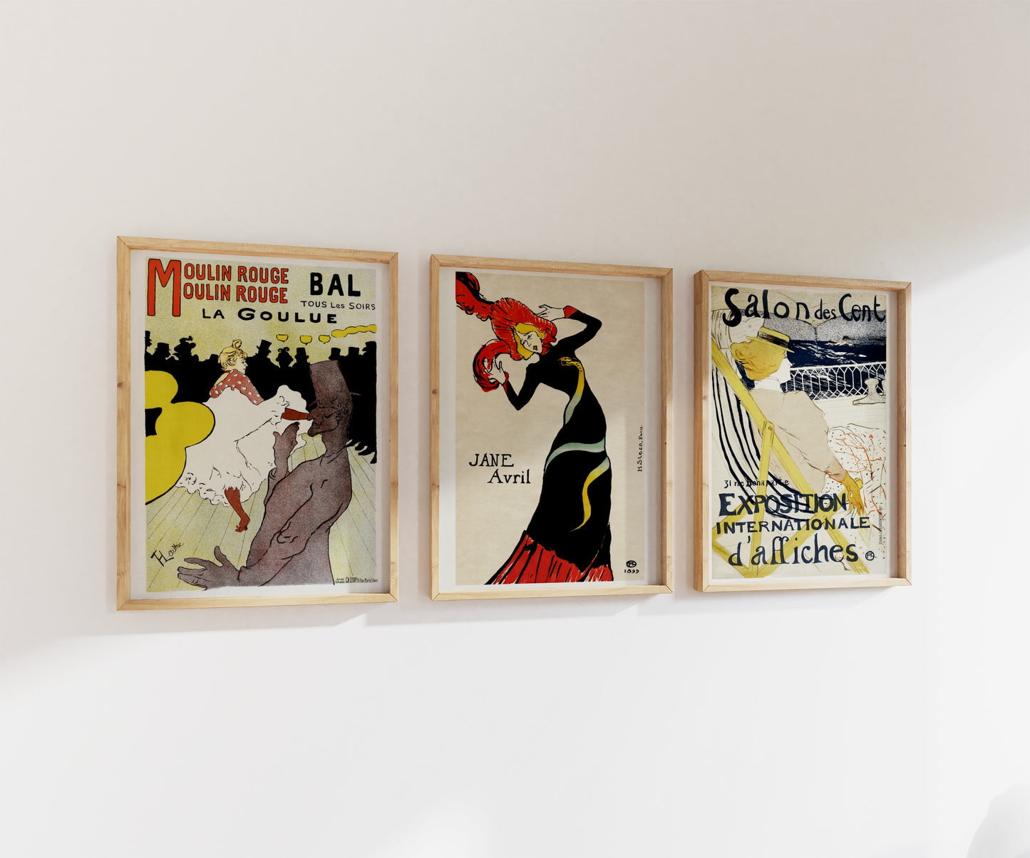 Henri de Toulouse–Lautrec Print Bundle | Gallery Wall | Set of 3