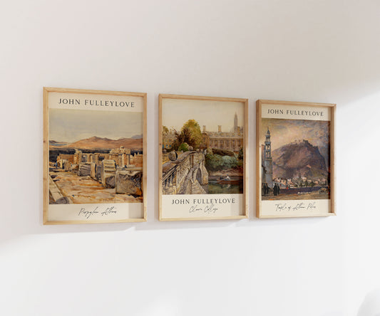 John Fulleylove Print Bundle | Gallery Wall | Set of 3