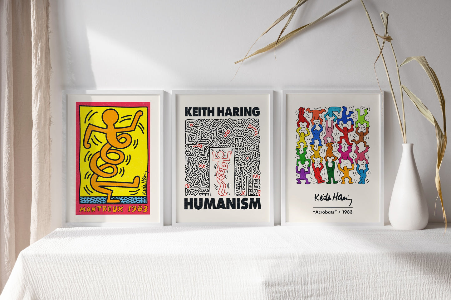 Keith Haring Print Set | Gallery Wall | Set of 3