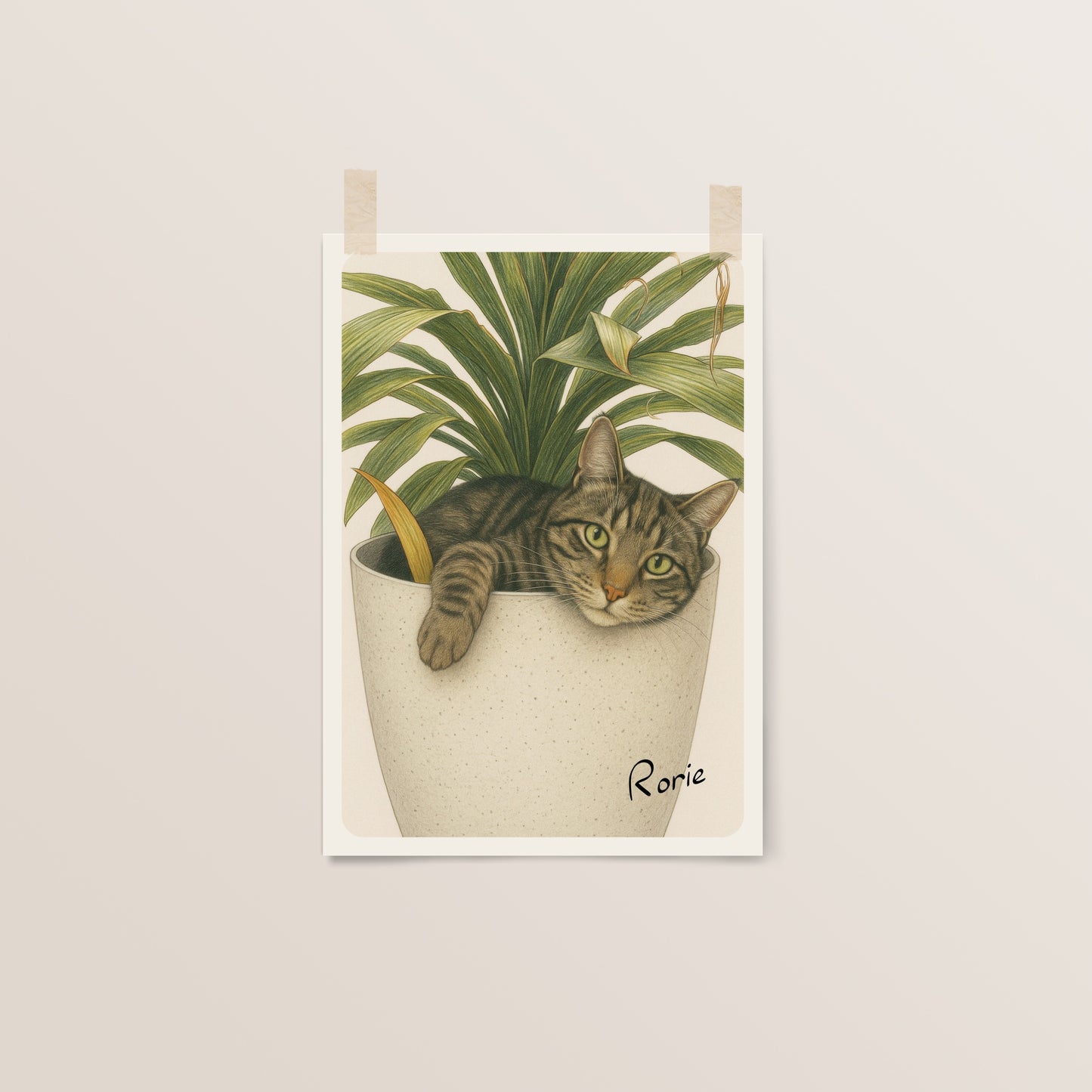Custom Pet Portrait | Personalised Print