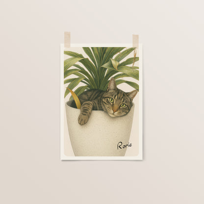 Custom Pet Portrait | Personalised Print