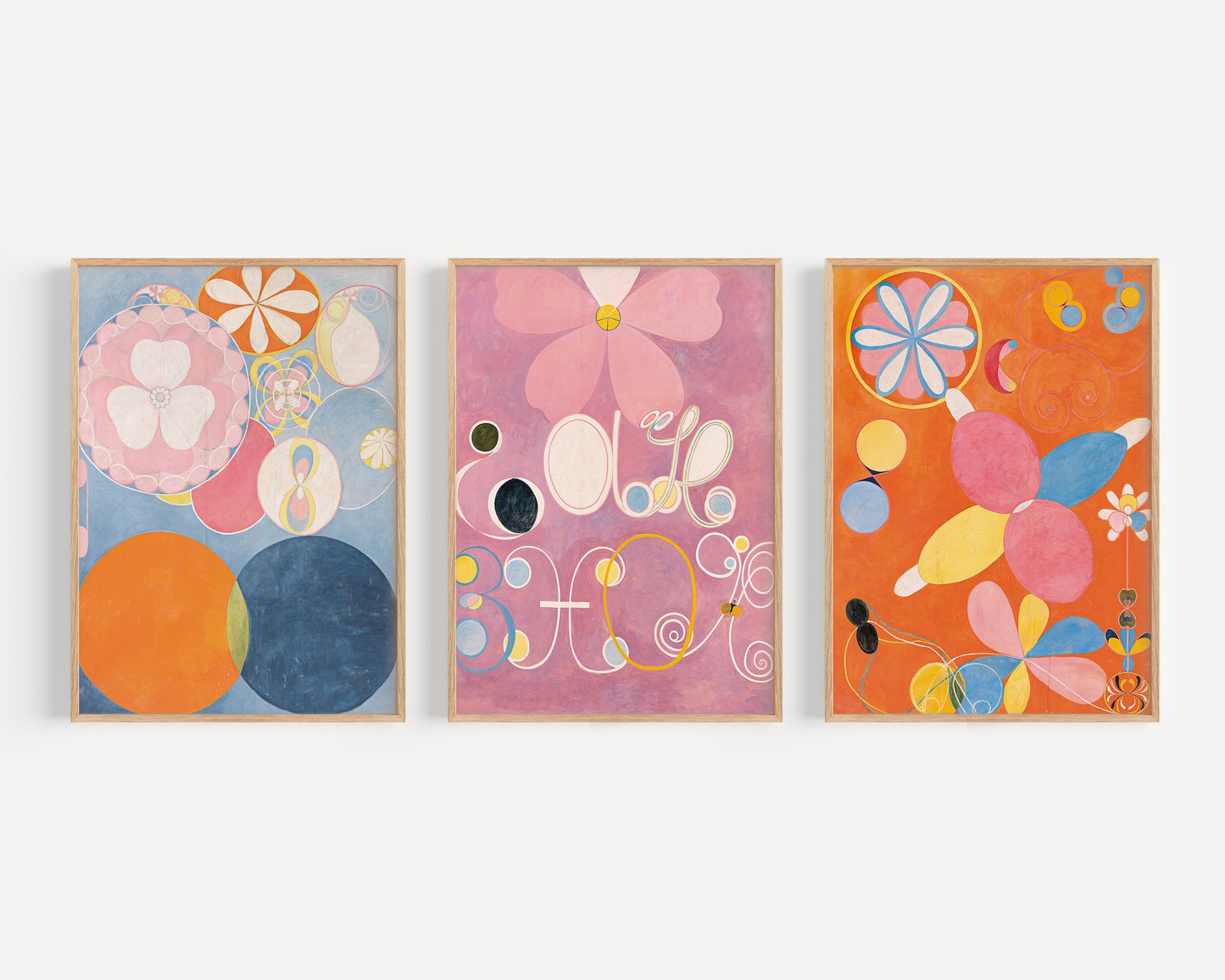 The Ten Largest: Hilma af Klint Prints | Gallery Wall | Set of 3