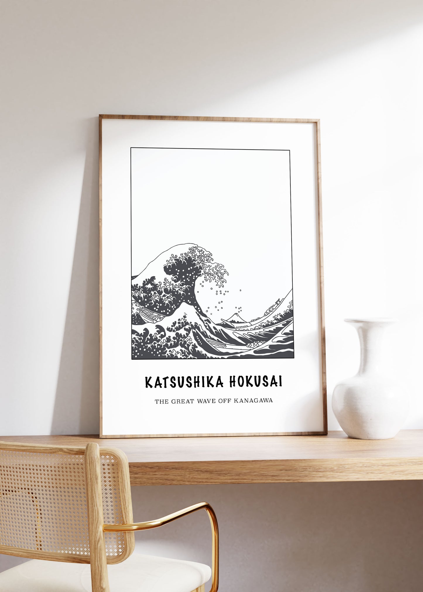 The Great Wave Off Kanagawa Print | Katsushika Hokusai | Japanese Wall Art