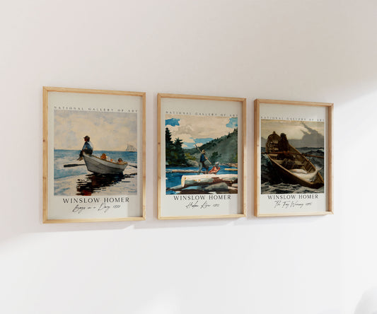 Winslow Homer | Gallery Wall | Set of 3