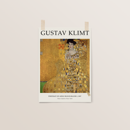 Portrait of Adele Bloch-Bauer | Gustav Klimt Exhibition