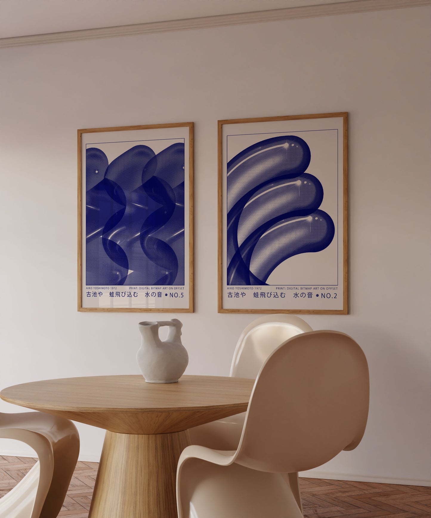 Aiko Yoshimoto Print Duo | Japanese Wall Art