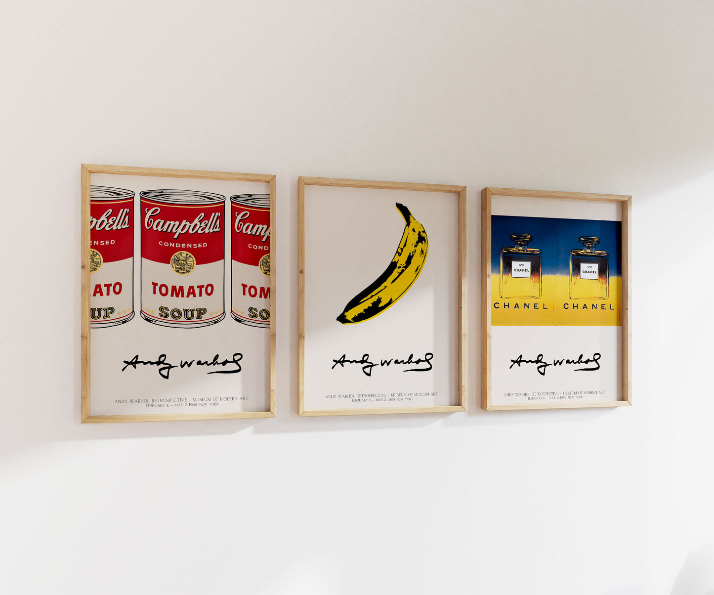 Andy Warhol | Gallery Wall | Set of 3