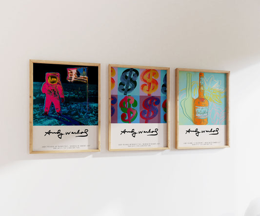 Andy Warhol Prints | Gallery Wall | Set of 3