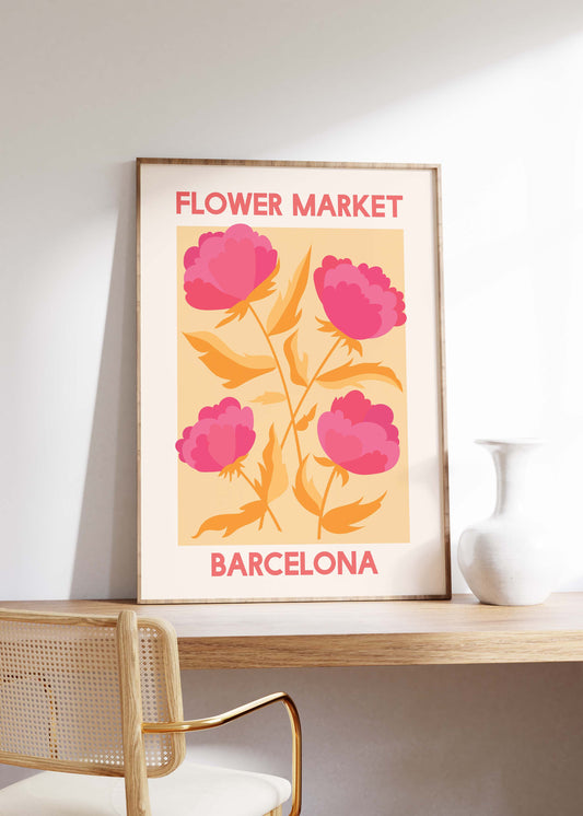 Pastel Flower Market | Barcelona