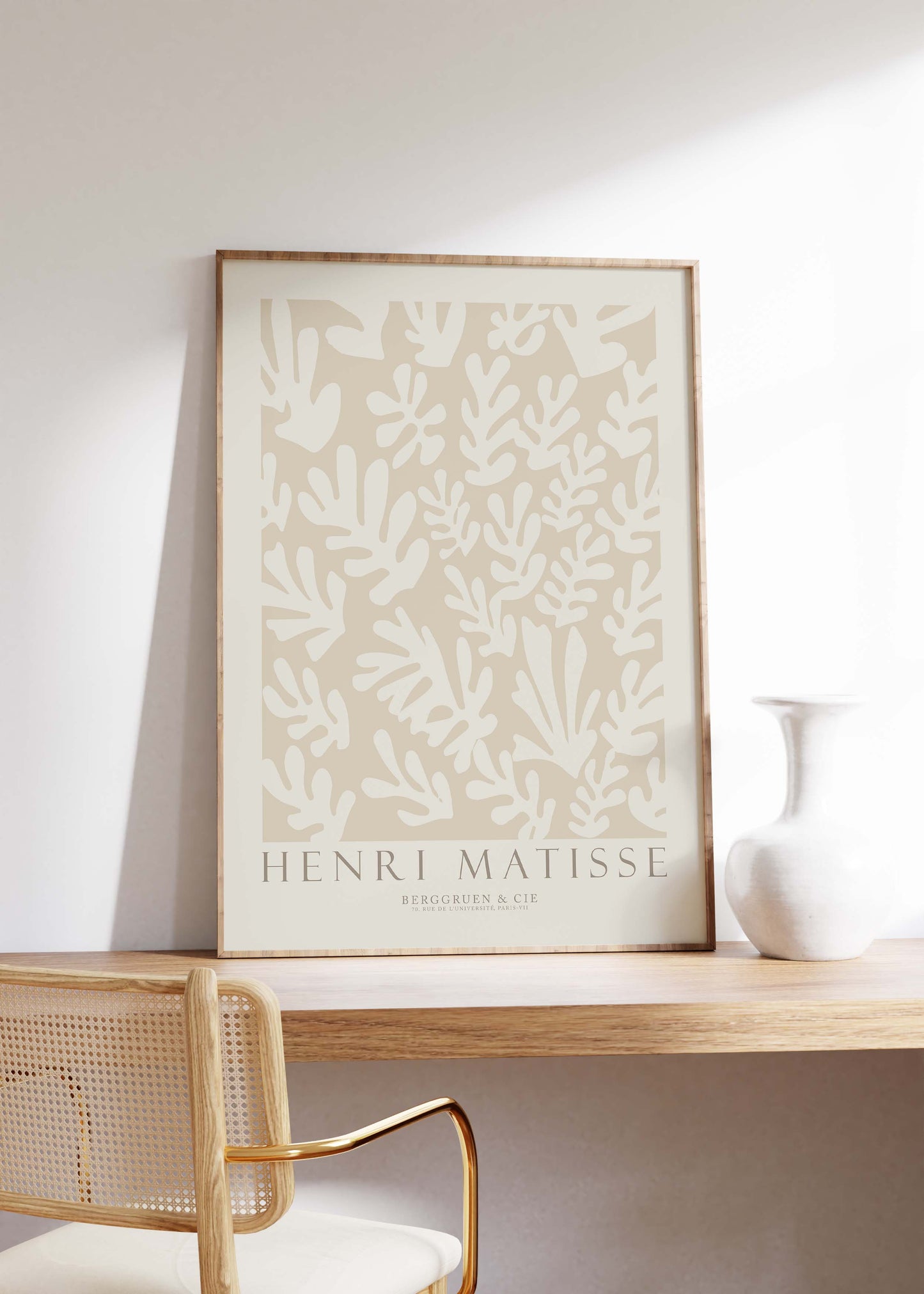 BERGGRUEN & CIE: Beige | Henri Matisse Wall Art