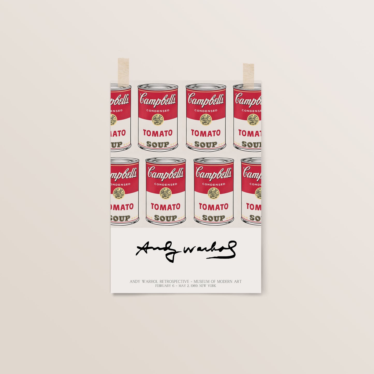 Tomato Soup, from; Campbell’s Soup I (1968) | Andy Warhol