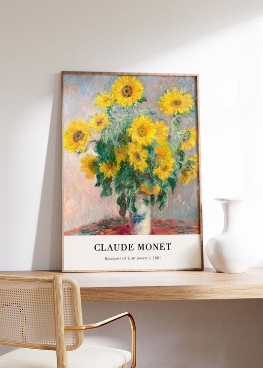 Bouquet of Sunflowers (1881) | Claude Monet