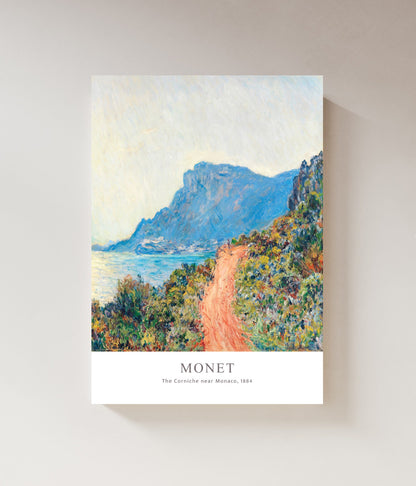 The Corniche near Monaco | Claude Monet