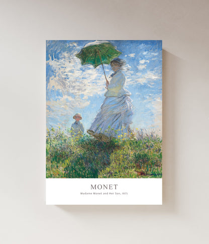 Madame Monet and Her Son | Claude Monet