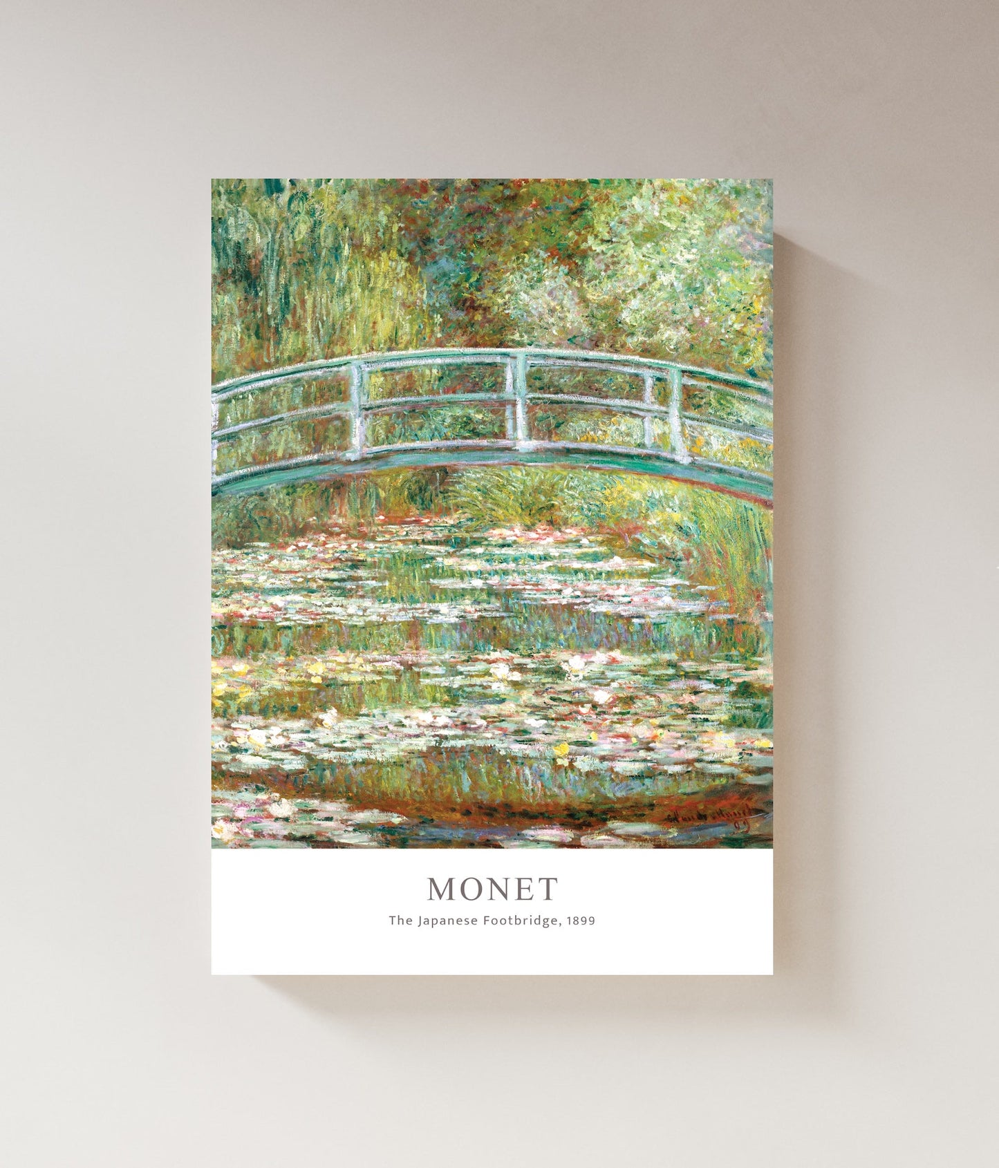 The Japanese Footbridge | Claude Monet