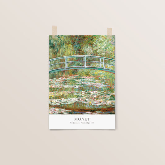 The Japanese Footbridge | Claude Monet