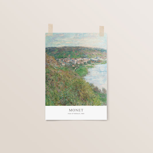 View of Vétheuil | Claude Monet