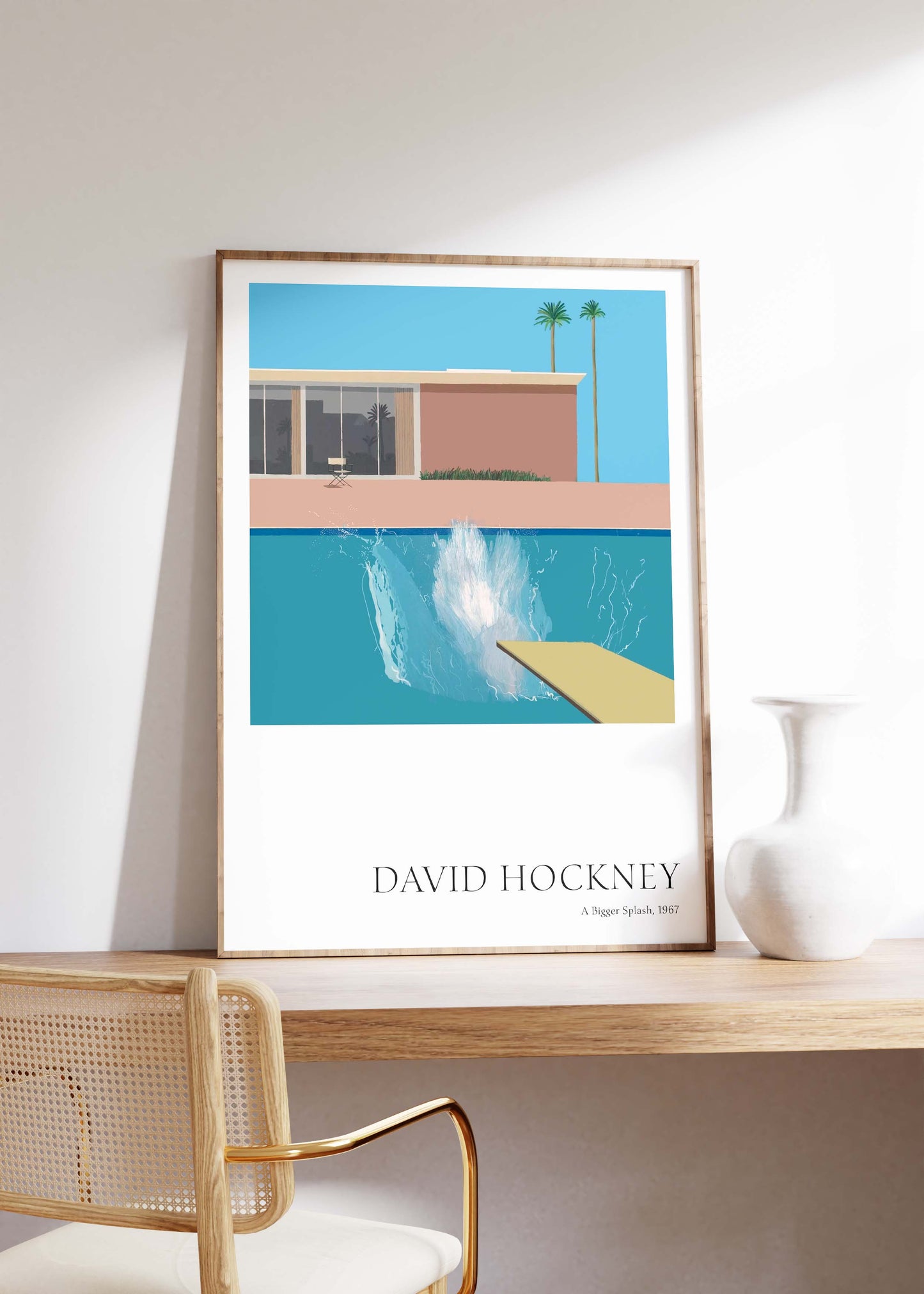 David Hockney Exhibition | 'A Bigger Splash' Print – Studio93