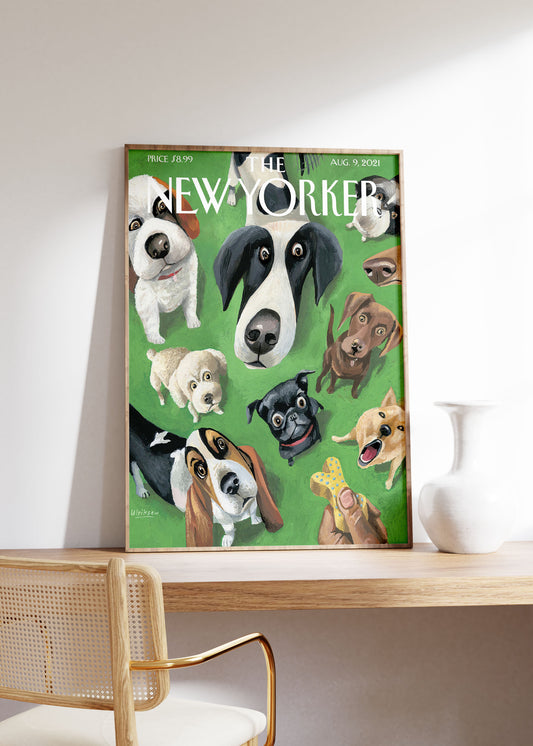 The New Yorker: Dogs | Vintage Magazine Cover
