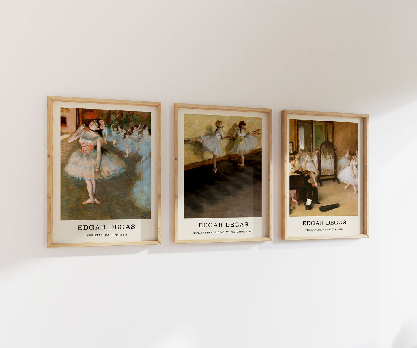 Edgar Degas Bundle | Gallery Wall | Set of 3