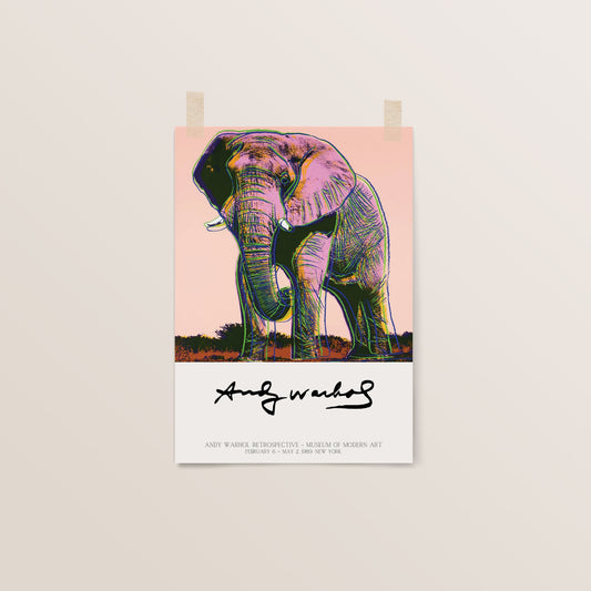 African Elephant (1983) | Andy Warhol