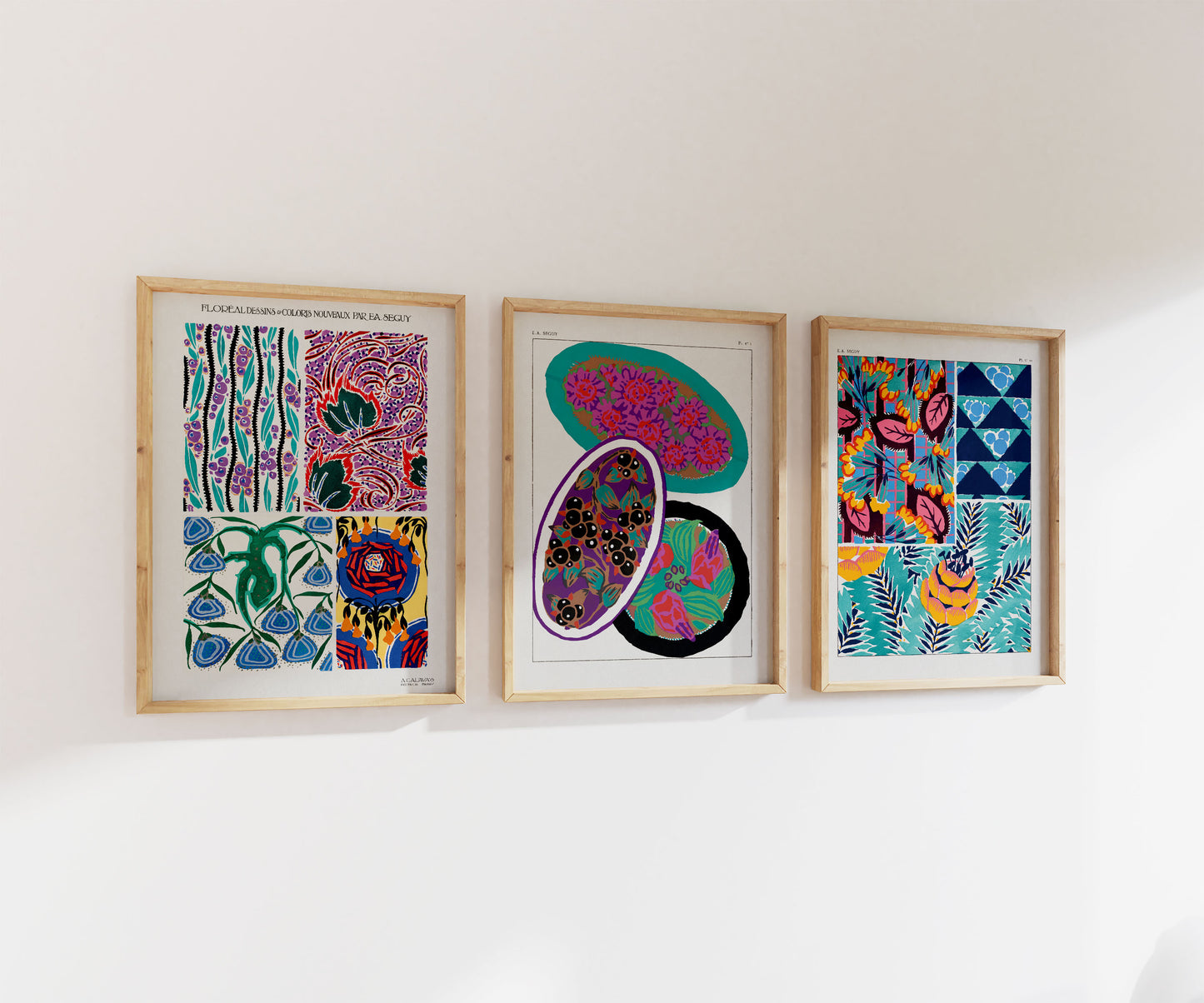 Emile-Alain Séguy | Gallery Wall | Set of 3