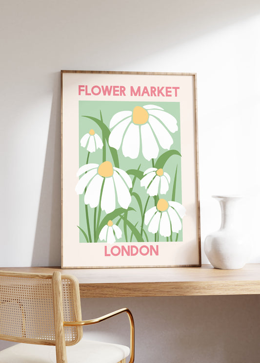 Flower Market Print | London